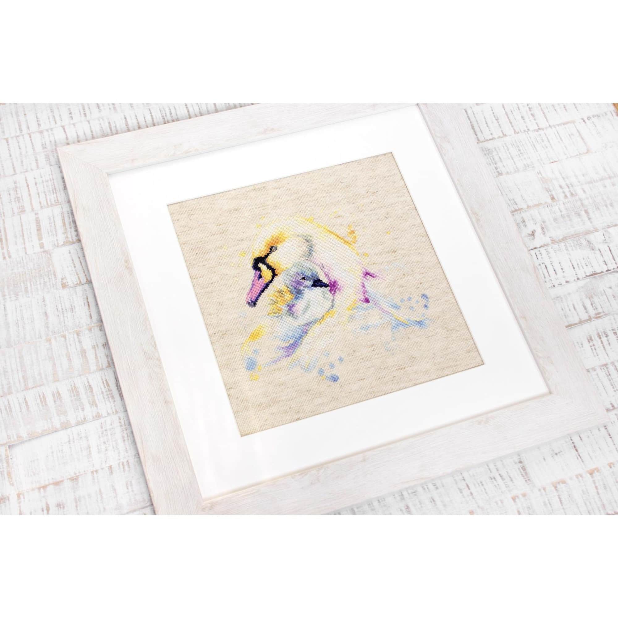 Luca-S The Swans Counted Cross Stitch Kit